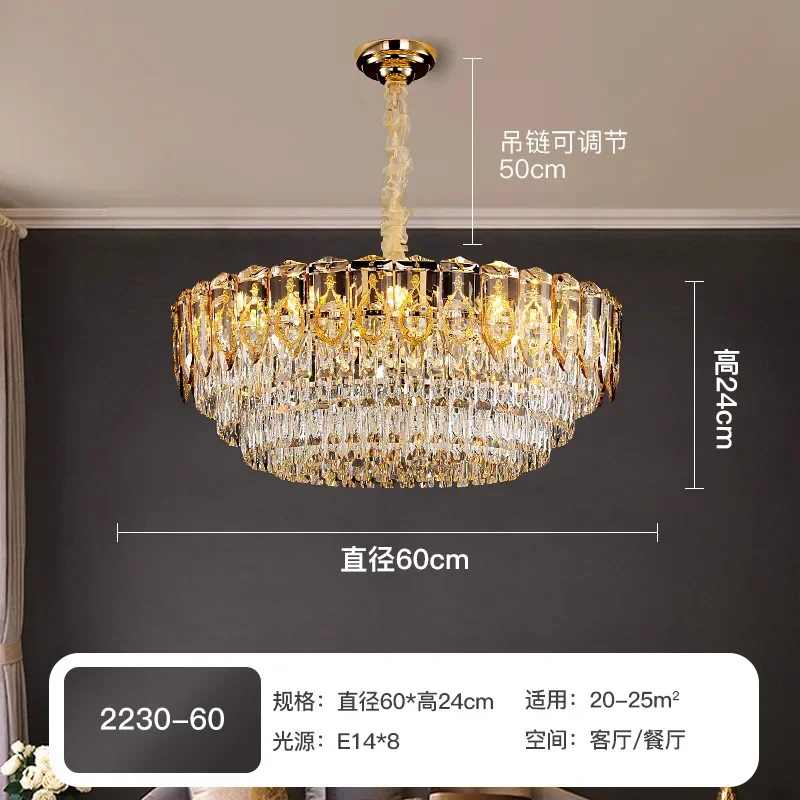 Хрустальная люстра в гостиной роскошная элегантная вилла самопостроенные