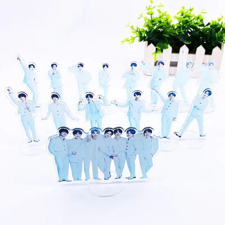 

1 шт. Kpop Bangtan Boys акриловая подставка карта души Прозрачная ПВХ фигурка настольная подставка модель акриловая прозрачная подставка