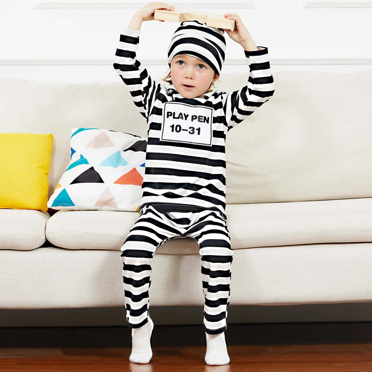 Комплект Костюма На Хэллоуин Для Мальчиков С Длинными Рукавами — Детский Наряд