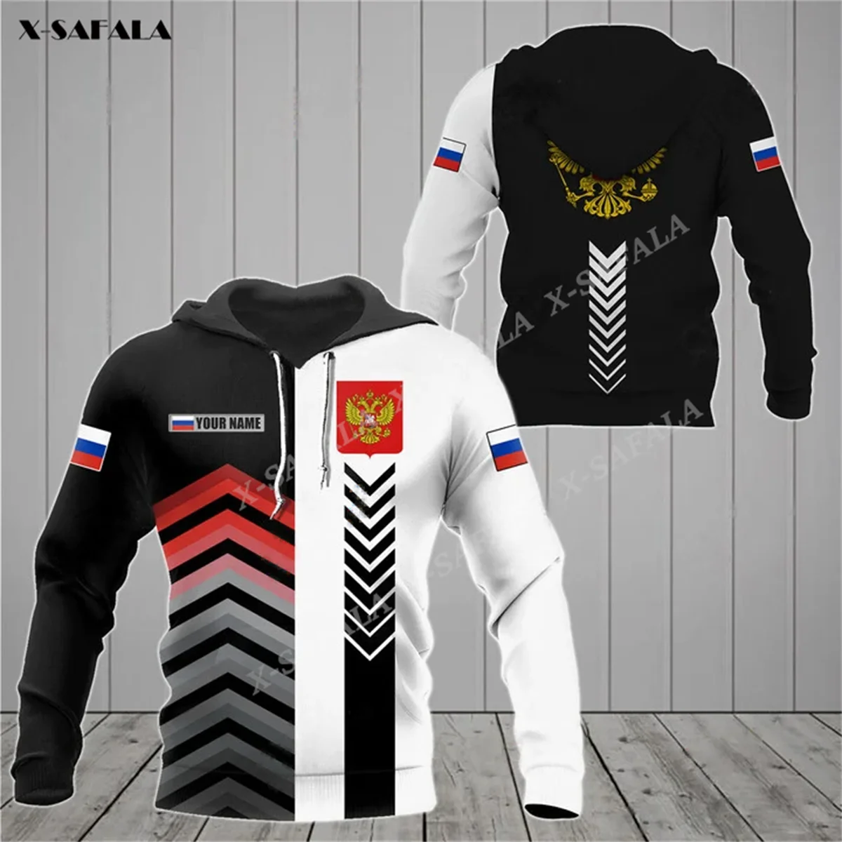 

Cotton COAT OF ARMS RUSSIA SPEED STYLE Flag 3D Print Zipper Hoodie Men Pullover Sweatshirt Hooded Jersey Tracksuits Outwear