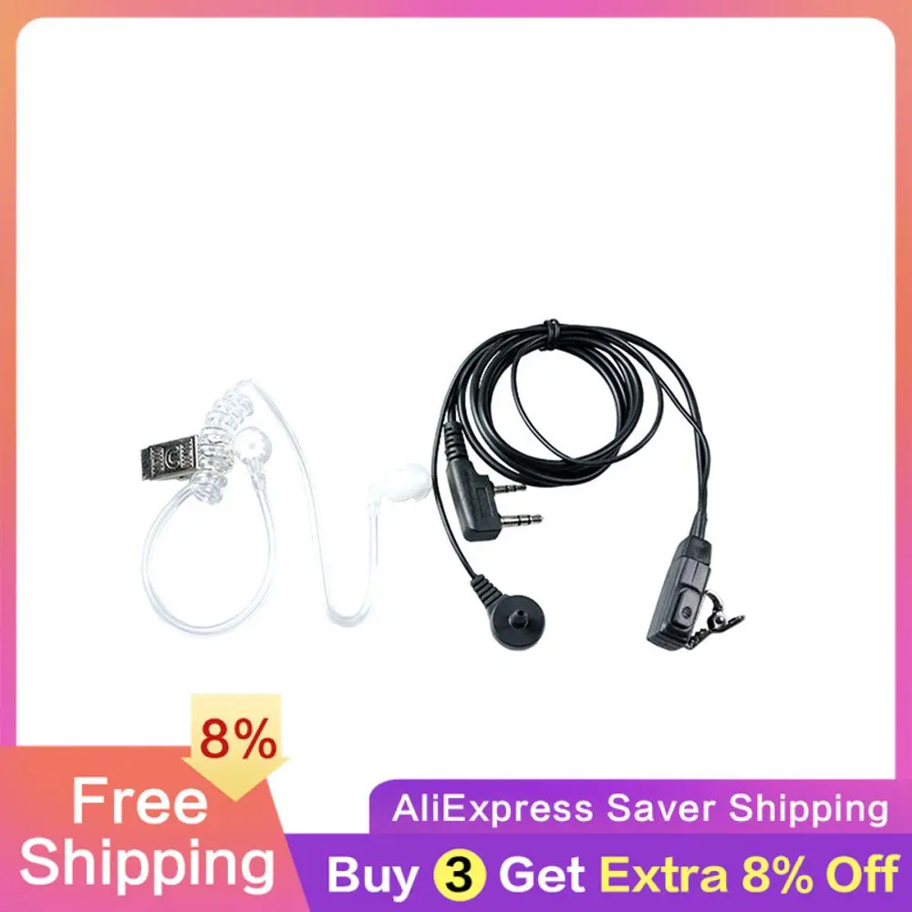 

Air Conductor Earhook Headset Cable Noise Cancellation Line Length 1.1 (cm) Universal For Walkie-talkie M Head/k Head Durable