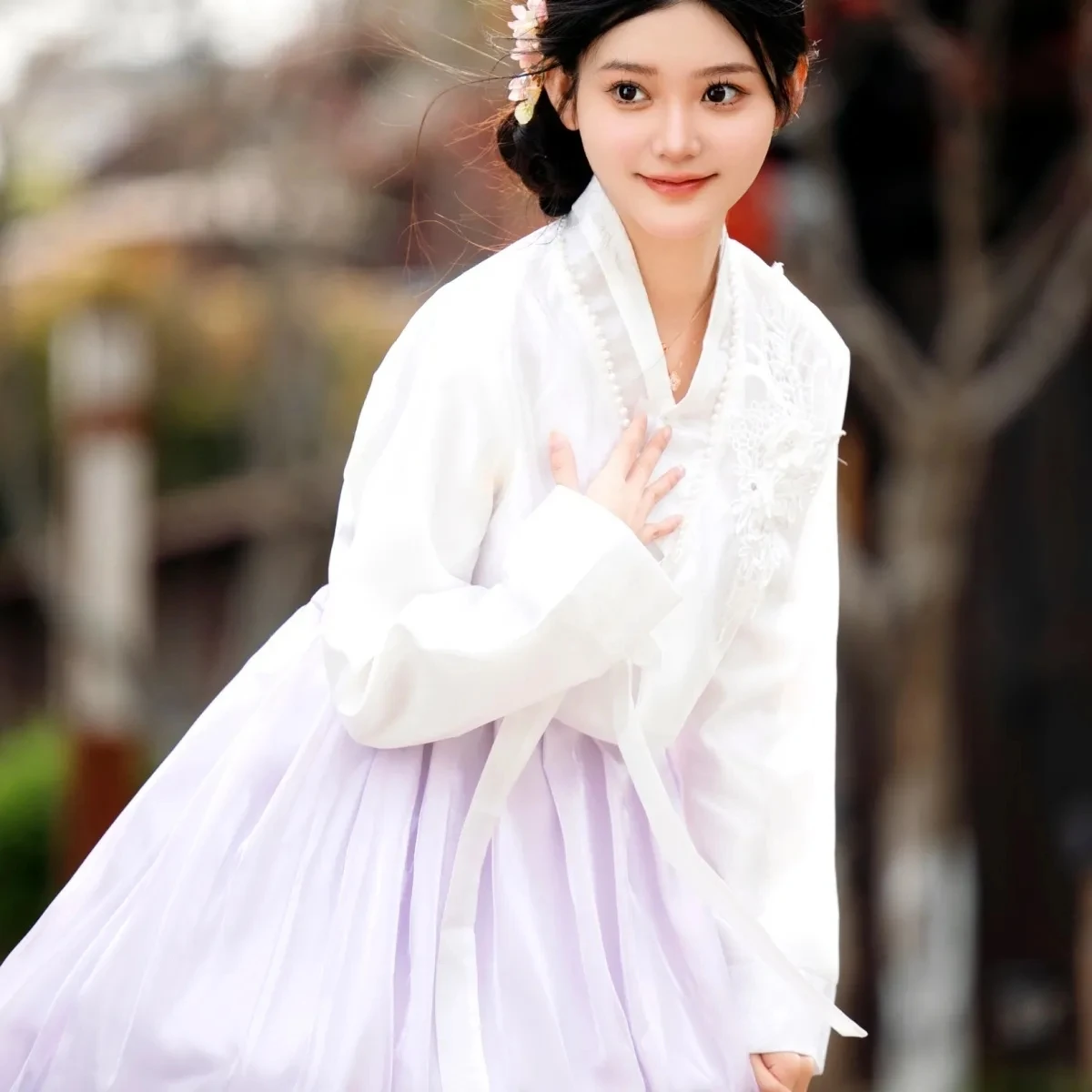 Традиционная корейская одежда для женщин новый корейский костюм принцессы