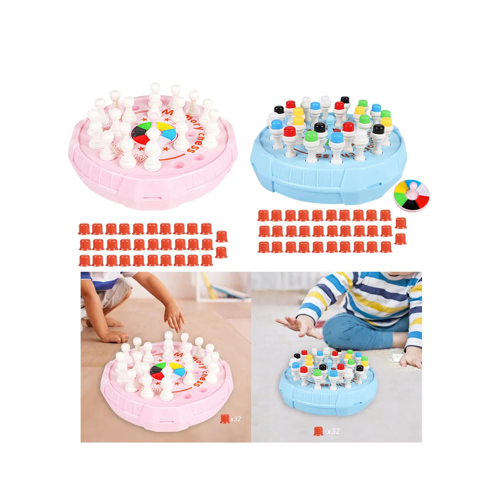 2 в 1 Детские шахматные настольные игры