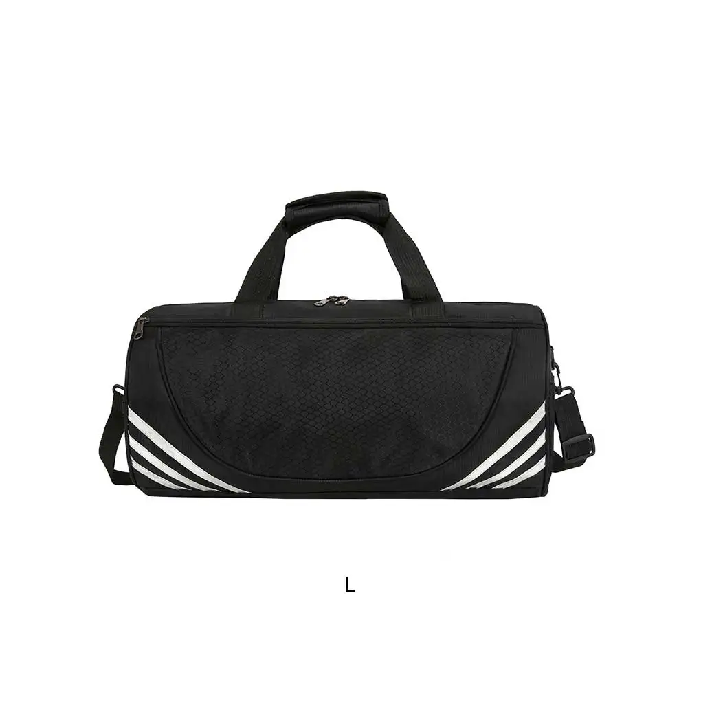 

Gym Bags Large Capacity Backpack Organizer Compartment Fitness Running Rucksack Shoulder Bag with Handle Gold Large