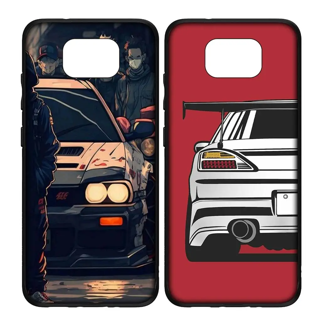 Автомобильные задние фонари Initial D AE86 гибкий чехол для телефона Samsung Galaxy A13 A71 A21S A22