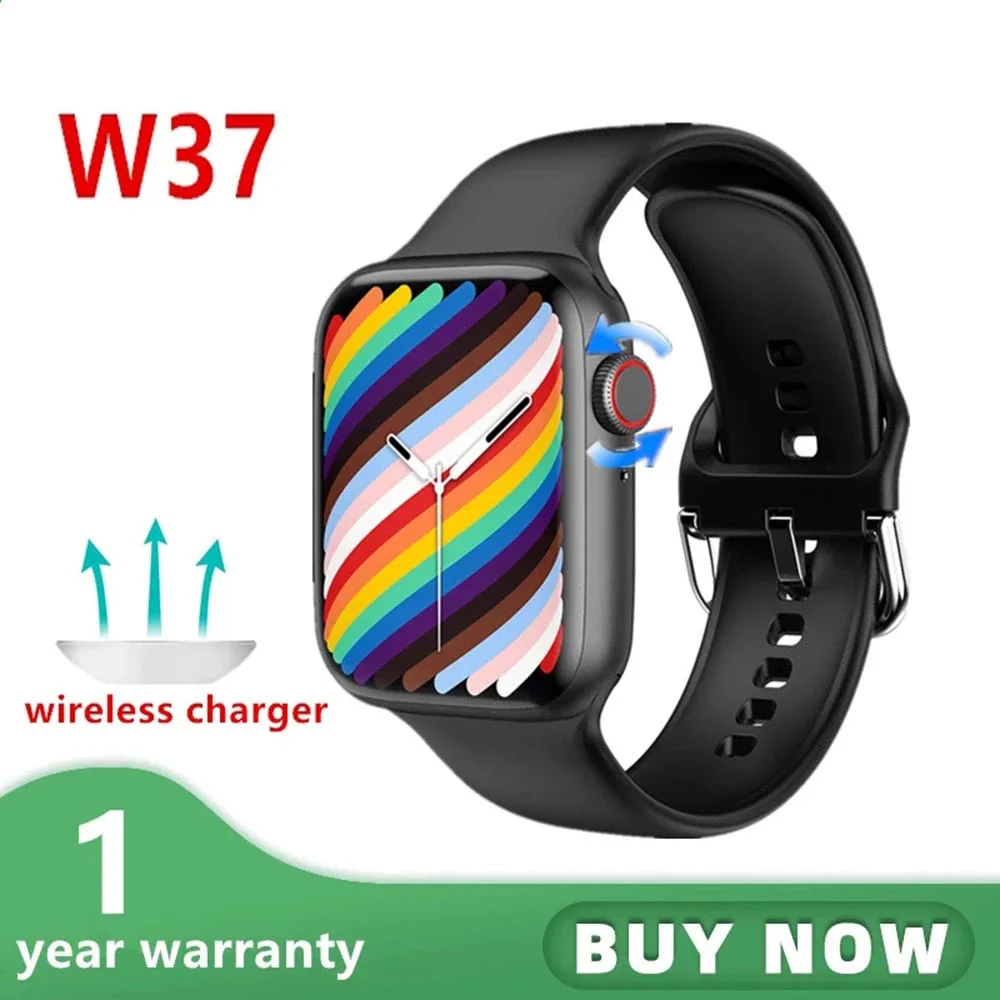 

Original IWO W37 Smart Watch Bluetooth Call IP68 Waterproof Series 7 Women Men's Watches PK HW22 W26 Plus Smartwatch