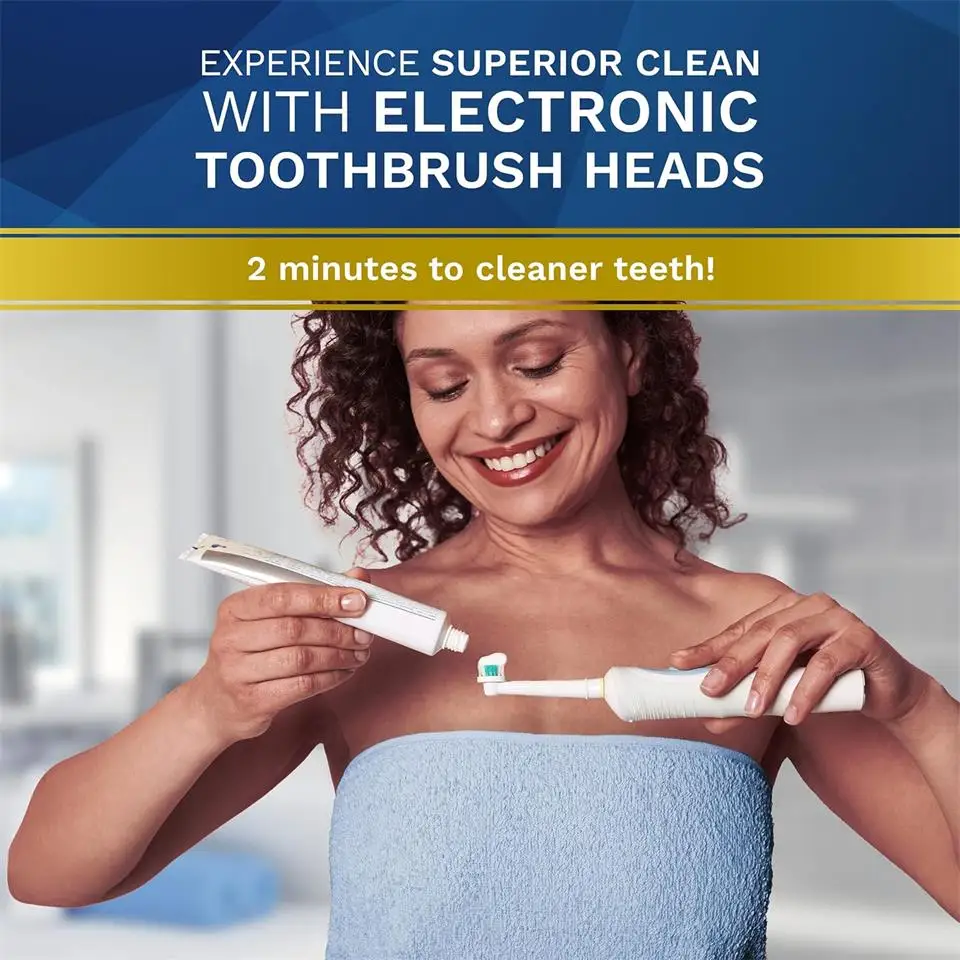 Фото Сменные насадки для зубных щеток для Oral-B Braun, электрические прецизионные чистые насадки, заправка для 7000/Pro 1000/9600/5000/3000/8000 №5