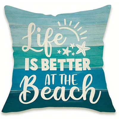 

Домашний декор, мотивы на море: жизнь, морской конек, морская звезда, декор, чехол для подушки, подходит для дивана, спальни, автомобиля, наволочки