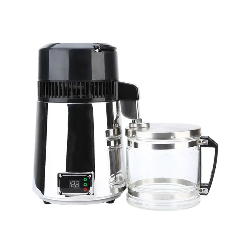 

Distilled water machine household water purifier laboratory automatic 304 stainless steel 4L water purifier