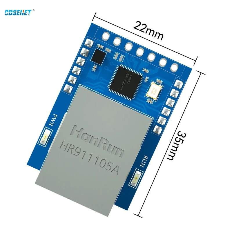 UART Serial to Ethernet Module TTL RJ45 CDSENET NT1-B Modbus Gateway TCP TO RTU MQTT Low Power |