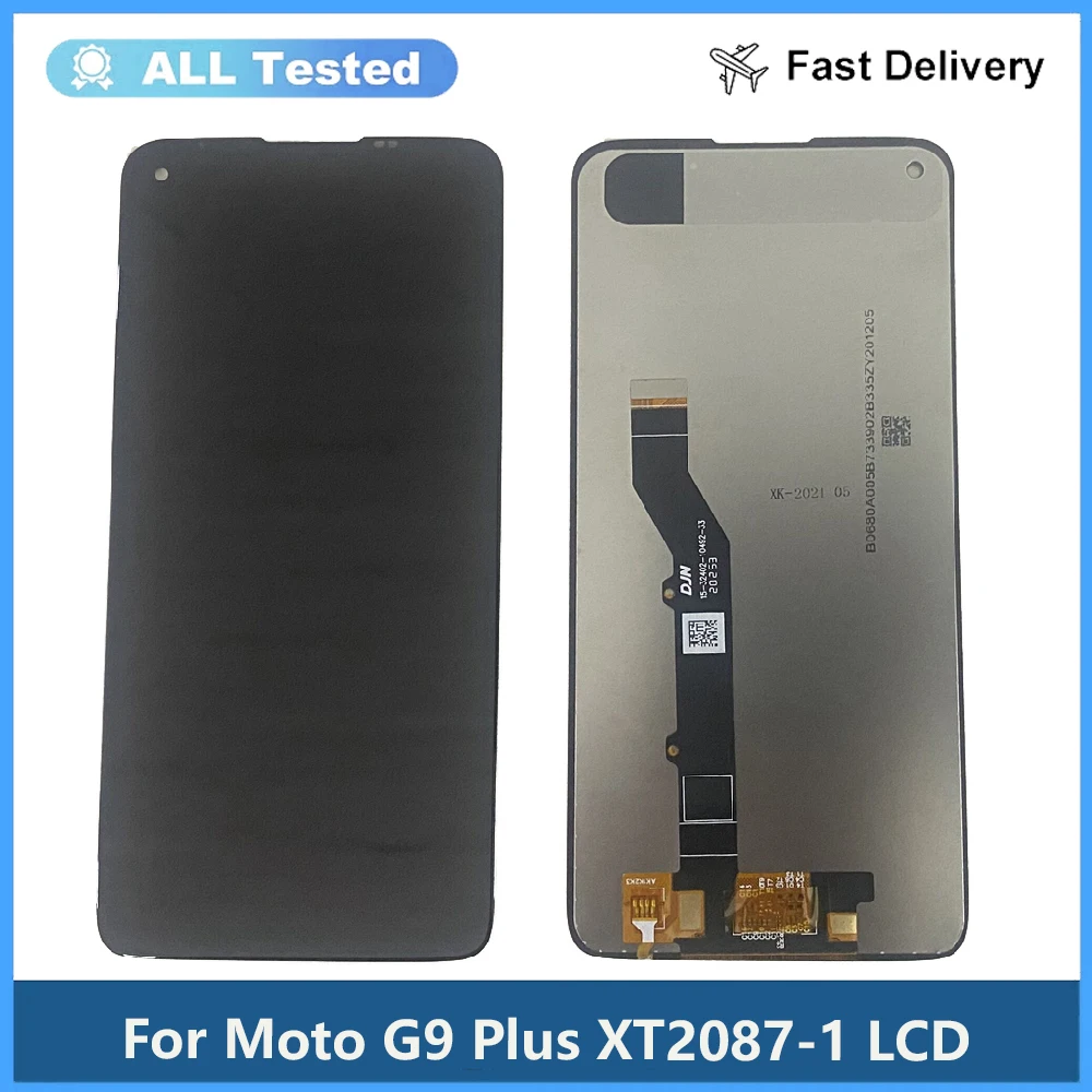 Оригинальный ЖК-дисплей для Motorola Moto G9 Plus с сенсорным дигитайзером в сборе Play Diaplsy