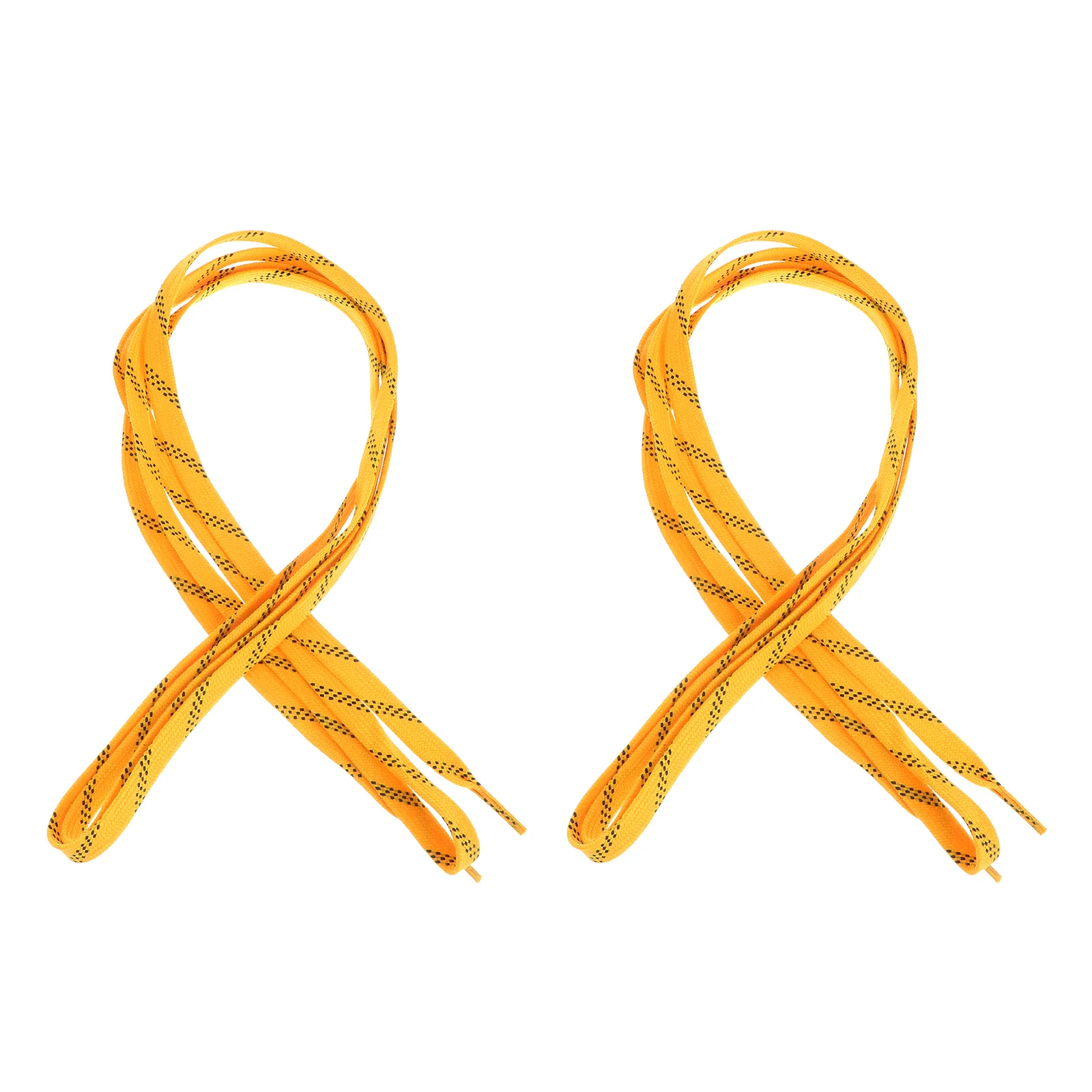 

Waxed Hockey Laces Wide Shoe Laces Flat Shoelaces Hockey Laces Anti- Freezing Shoe Strings for Sports Skiing Hockey Skates (