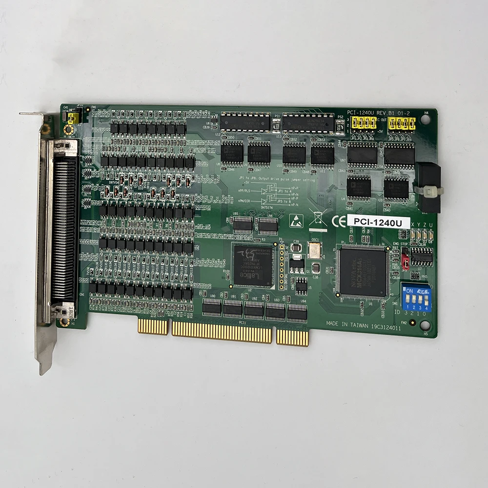 PCI-1240U REV: B1 01-2 PCI-1240U-B2E для ADVANTECHA 4-осевой Универсальный PCI Pulse Stepping/Серводвигатель