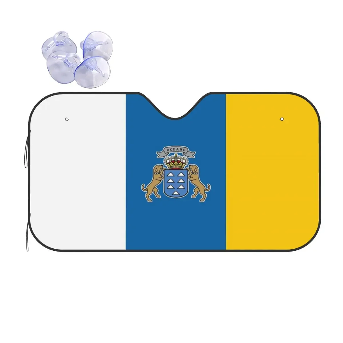 Козырёк от солнца для лобового стекла 70x130 см