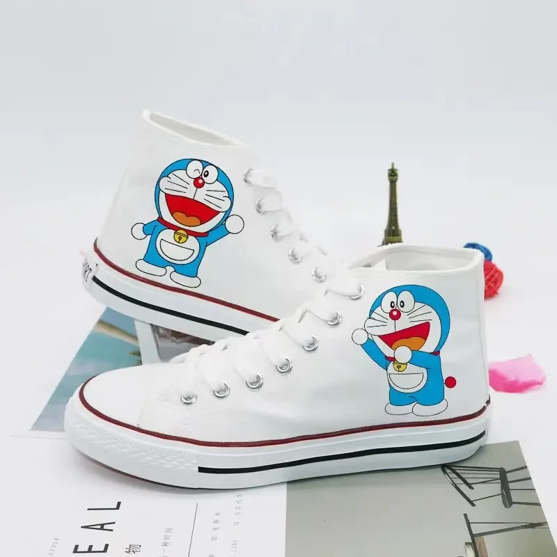 Doraemon реальные фотографии черный белый цвет новинка 202 весна-осень-зима мужская