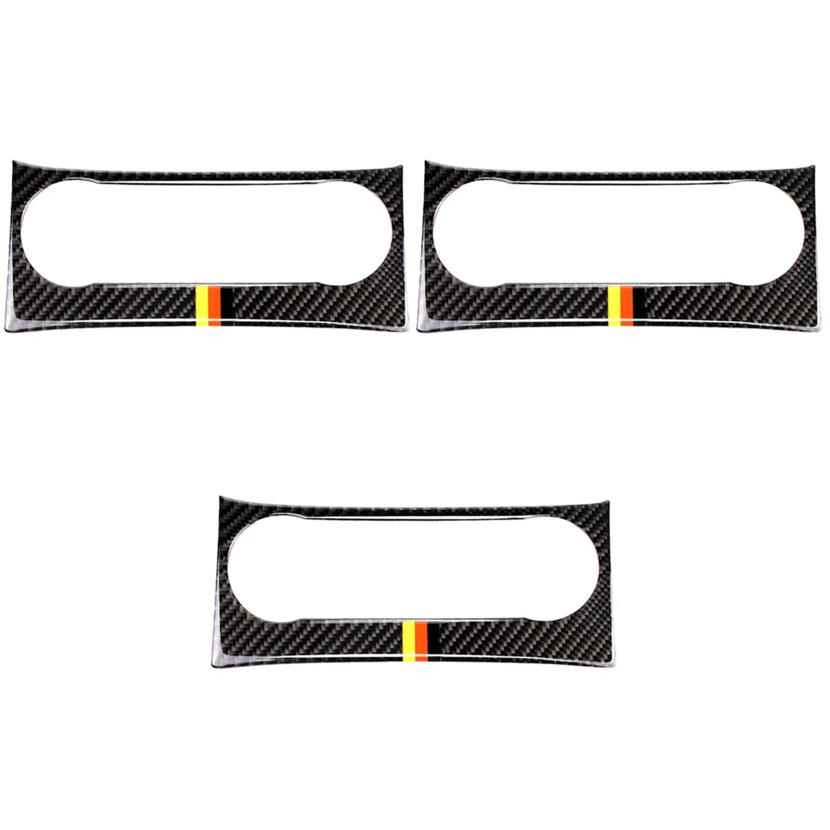 

3 шт., декоративные наклейки для кондиционера Mercedes-Benz