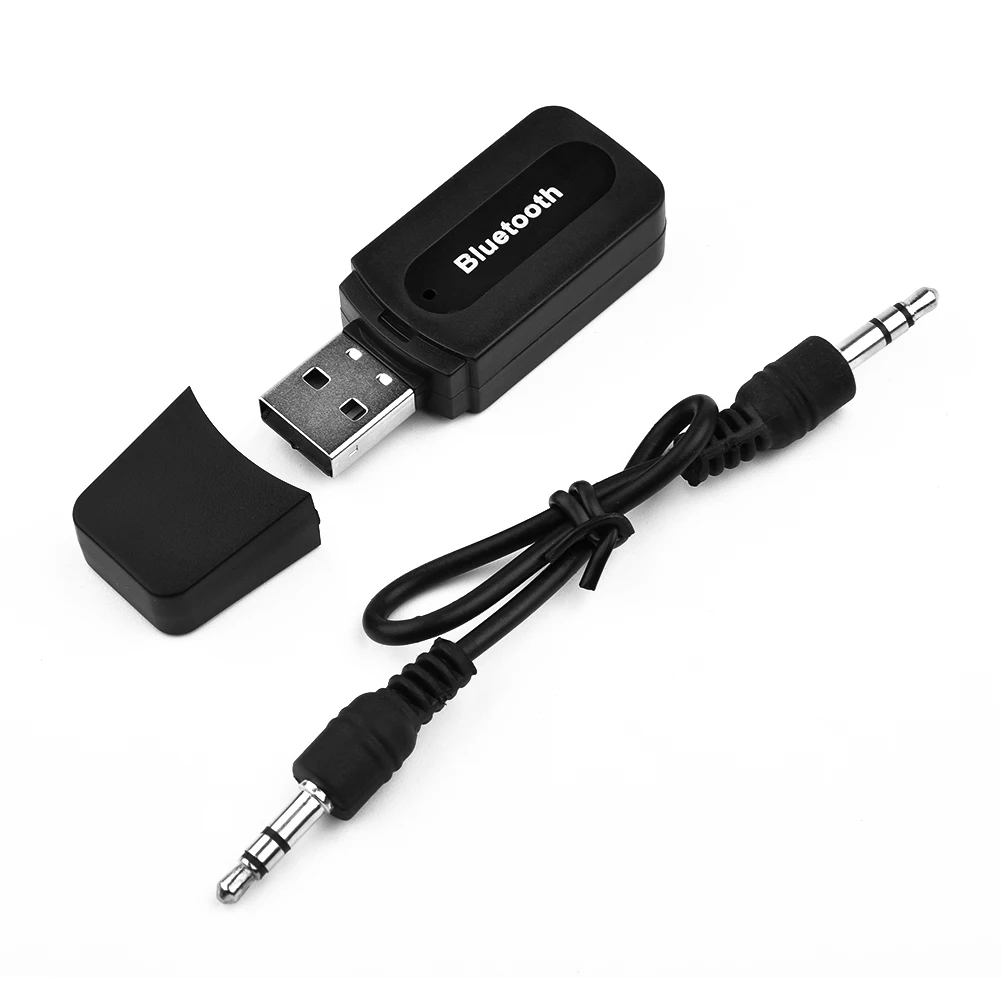 

AUX Bluetooth Receiver 2 In 1 Adapter With 3.5mm Cable For Car TV Earphone Speaker Wireless Audio Transmitter Receiver