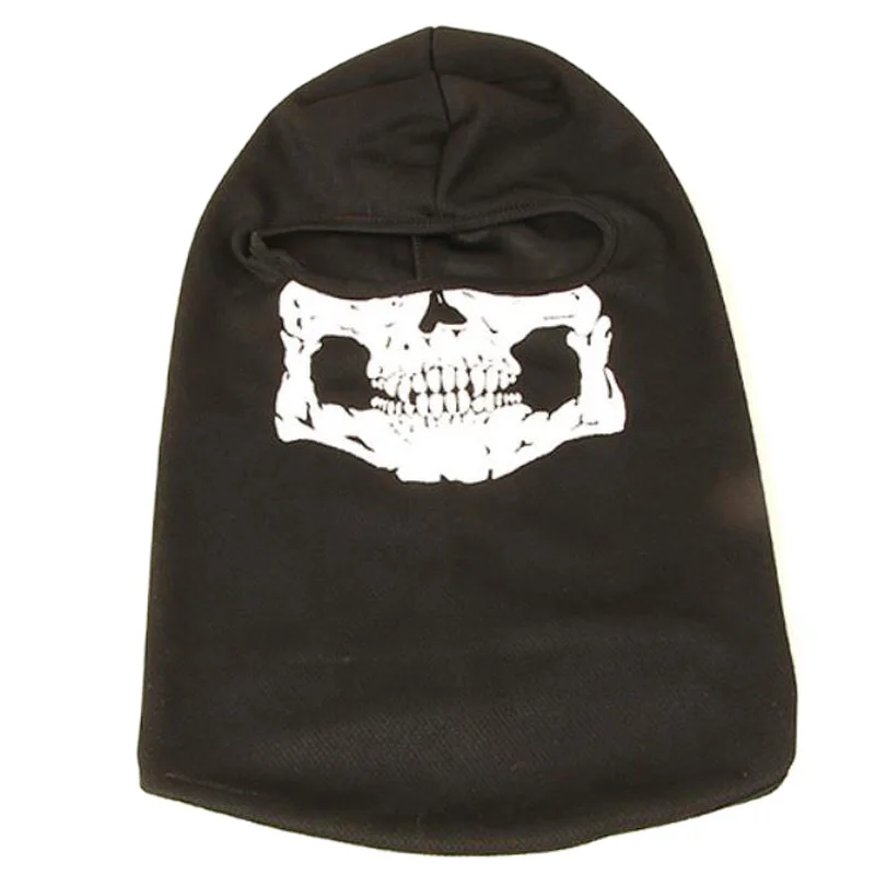 

Балаклава с черепом и призраком, шапка, маска на все лицо, ветрозащитная Лыжная маска, дышащая термозащитная маска для езды на мотоцикле и ве...