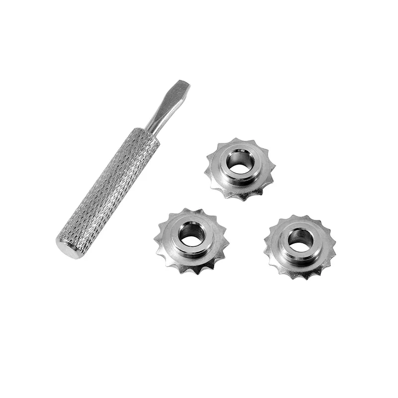 3/3 5/4/5 мм DIY кожаное ремесло над строчкой маркировочное колесо инструмент для