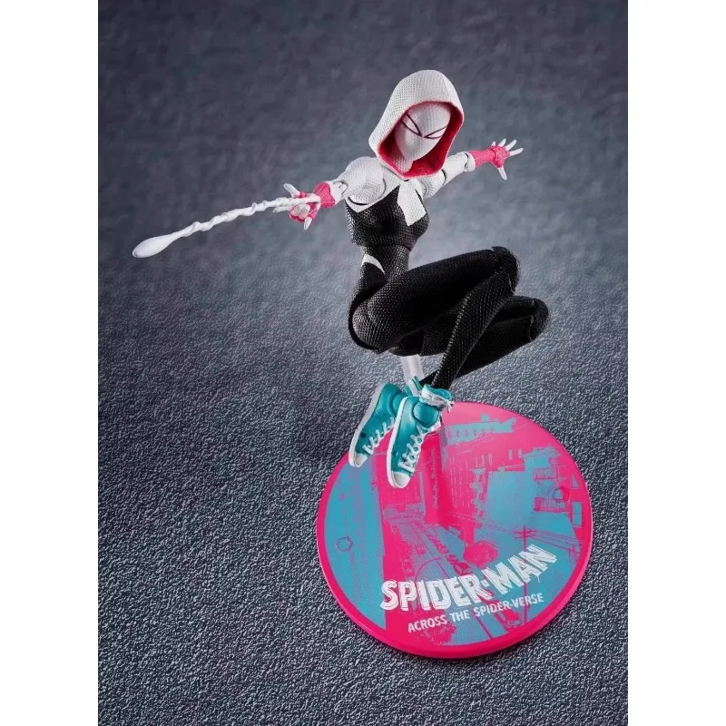 Оригинальный подлинный BANDAI Spirit S.H. Фигуртс Паук Женский Человек-паук через паук