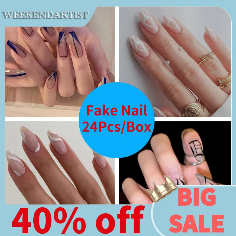 

Бесплатная доставка 24 шт. многоразовые клейкие накладные ногти Gyaru градиент легкая в ношении Радужный цветок Маникюр Персиковое сердце 1 до...