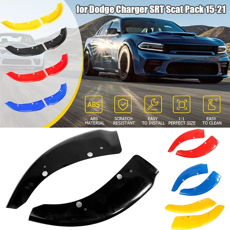 Разветвитель для переднего бампера защита Dodge Charger SRT Scat упаковка 15-21