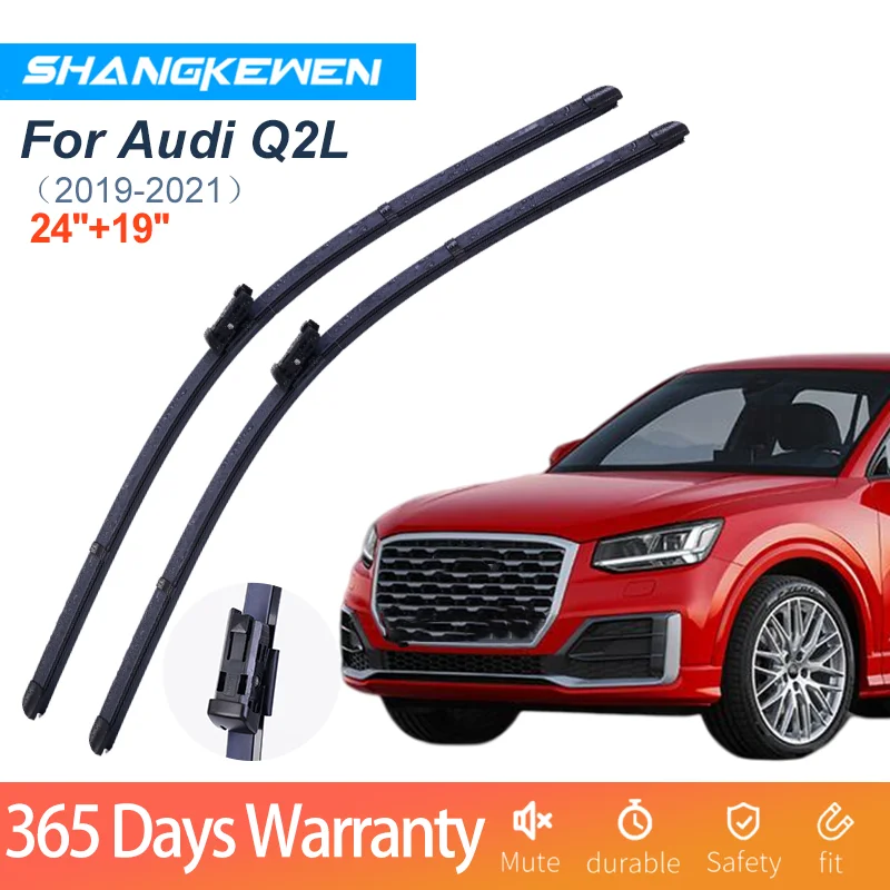 

Car Wipers Blade For Audi Q2L Universal Frameless Noise Reduction Silicone Windshield Rubber ShangKeWen Wipers Audi Accessories