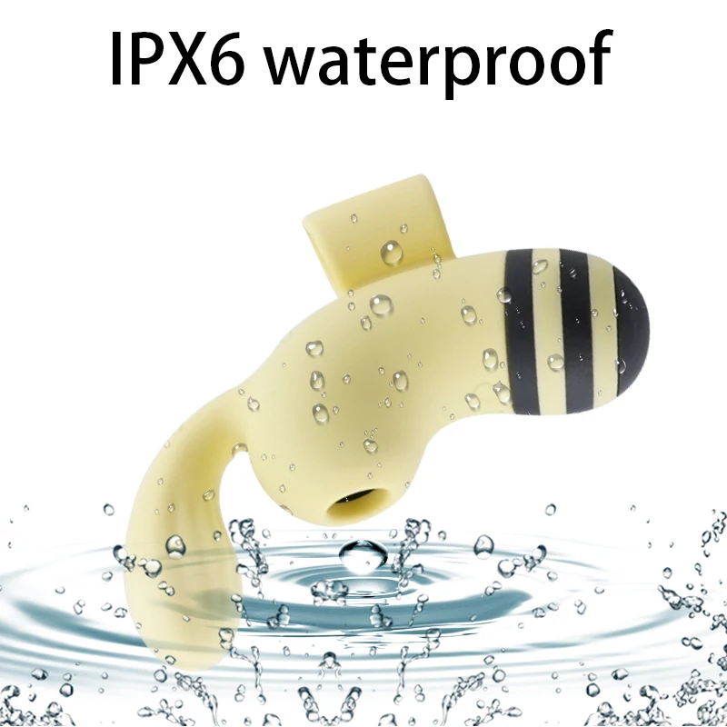 Силиконовый вибратор в форме пчелы для орального секса |