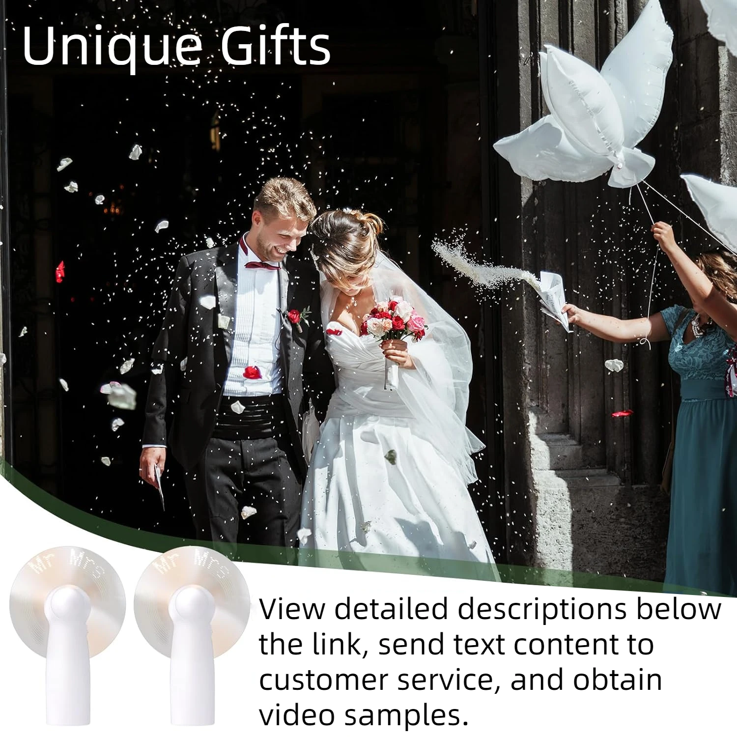 20/30 шт. новые индивидуальные свадебные вентиляторы персонализированные