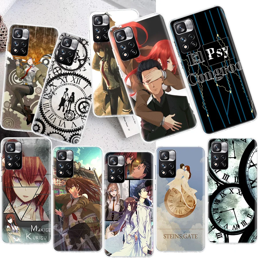 

Steins Gate Okabe Anime Manga Phone Case For Xiaomi Redmi 9 9T 9C 9A 8A 8 7A 7 6A 6 10X 10C 10A 10 Prime S2 K40 K30 K20 Pro Capa