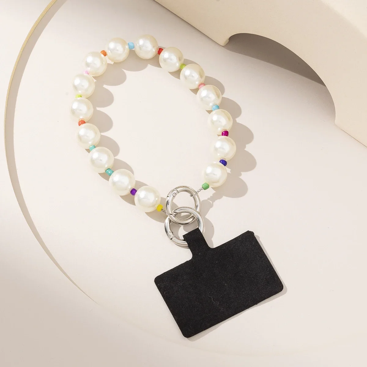 Женская короткая цепочка для телефона в стиле бохо летний шнурок с хрустальными