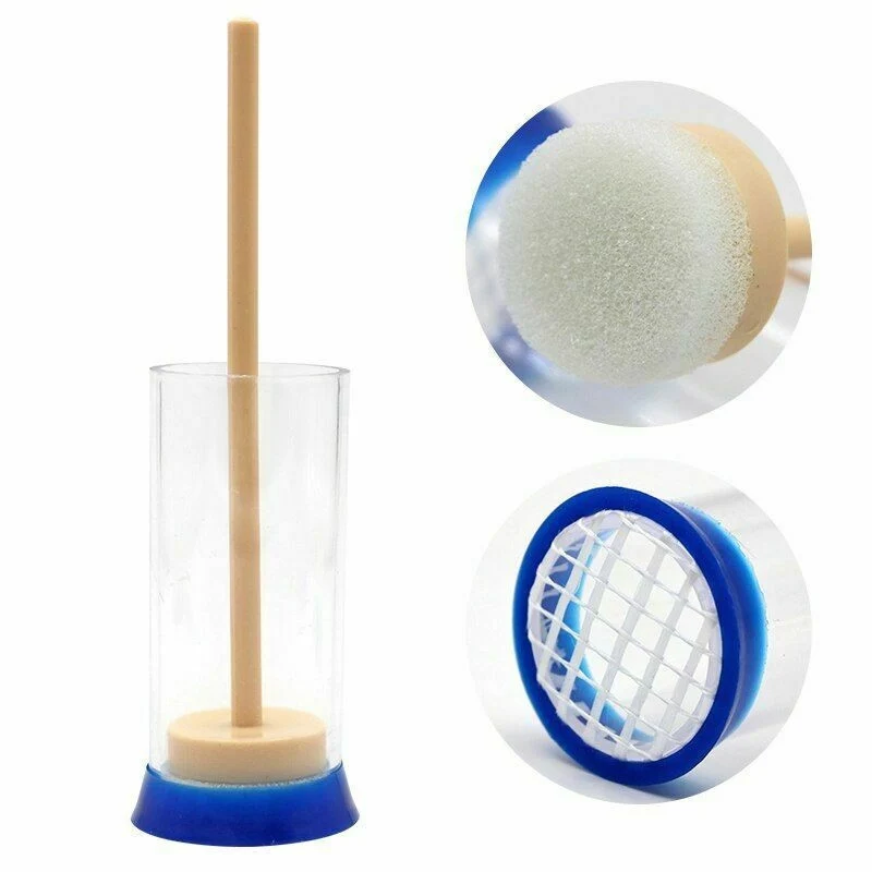 

Bee Queen Marking Cage Plastic Bottle Box Soft Plunger Marker Beekeeper Supplies