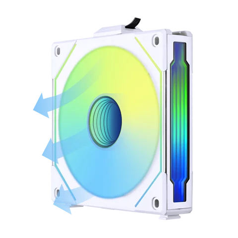 Lian-Li UNI FAN SL Infinity 120, одиночный пакет с обратным лезвием (белый), БЕЗ КОНТРОЛЛЕРА