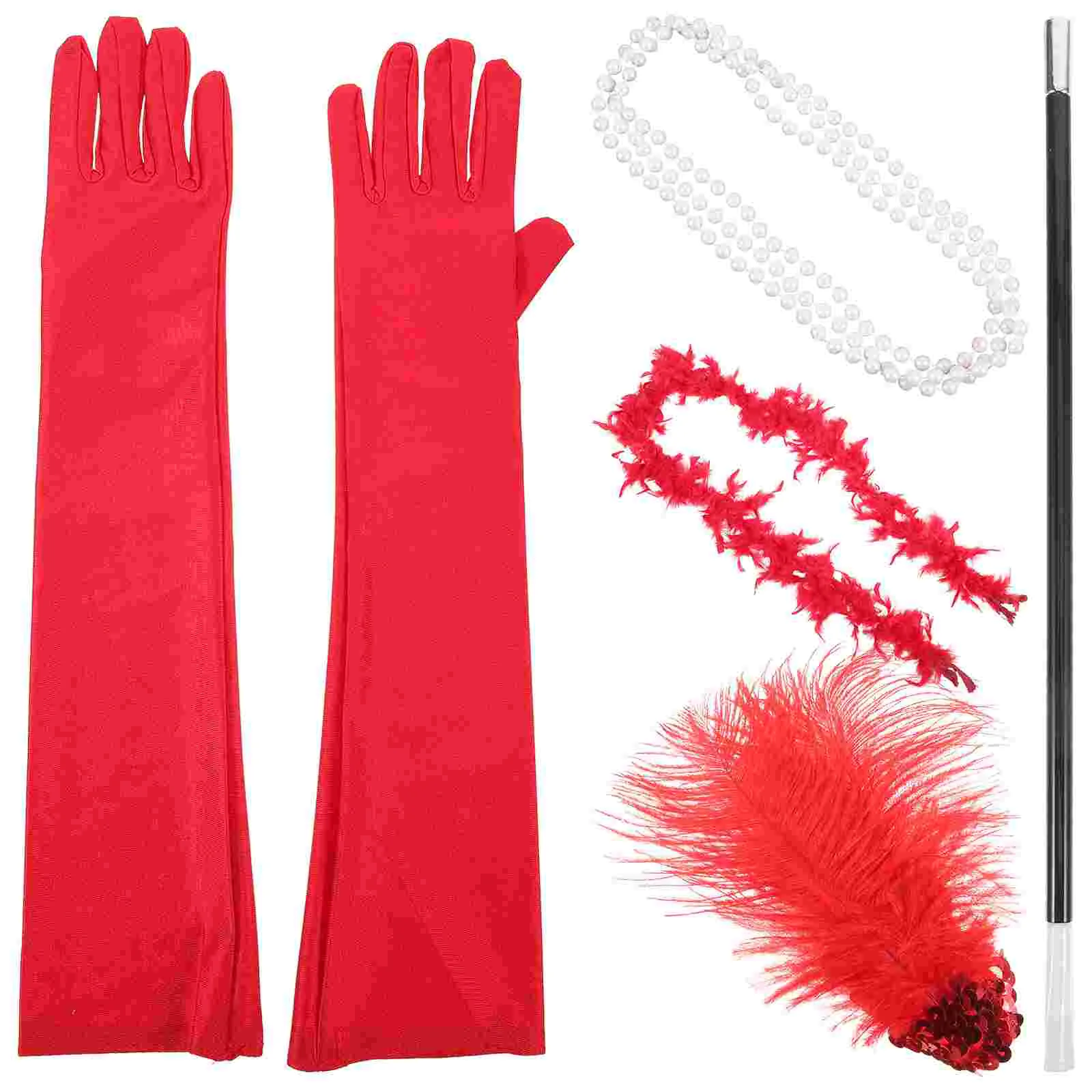 

Girls Girls Headbands For Girls Glove Clothes Accessories Necklace Halloween Party Fabric Making