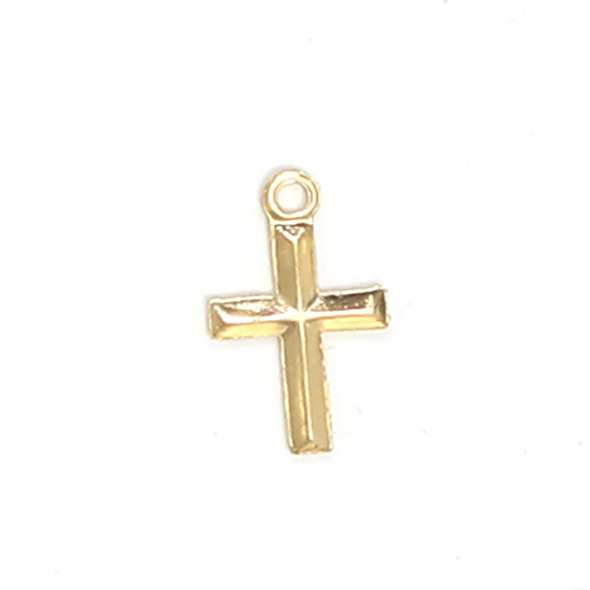 

Beadsnice Charm Gold Filled Letter Three-Dimensional Rood Pendant