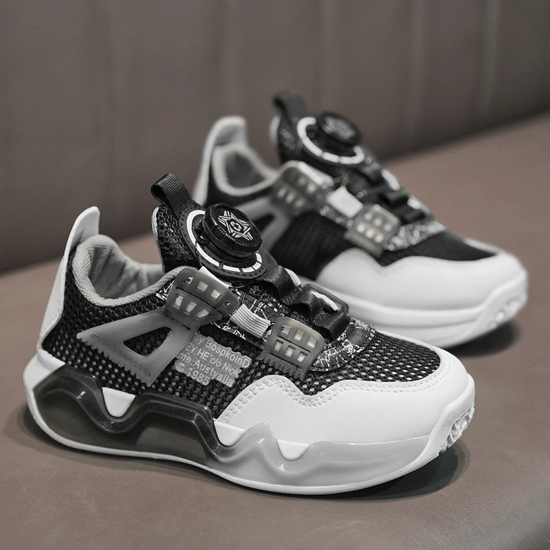 Summer Kids Sneakers Running Shoe For Boys Mesh Children Shoes Lightweight Casual Shoes Boys Basketball Shoes Chaussure Enfant