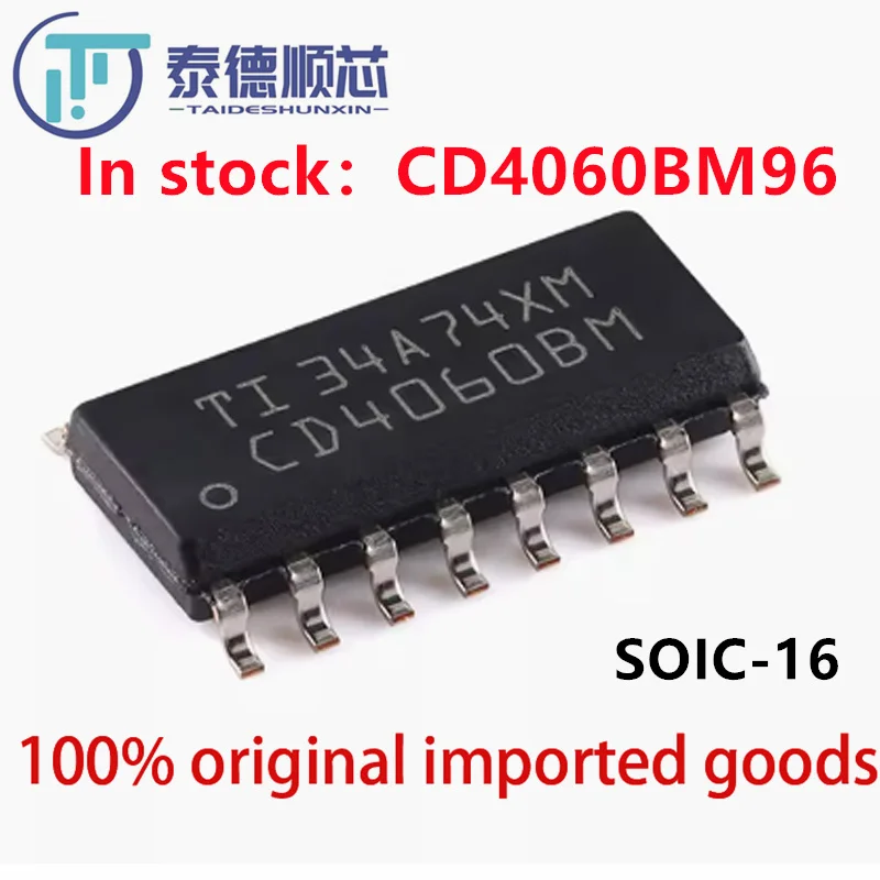 100-500 шт./партия CD4060BM96 4060BM96 SOIC-16 100% в наличии на складе