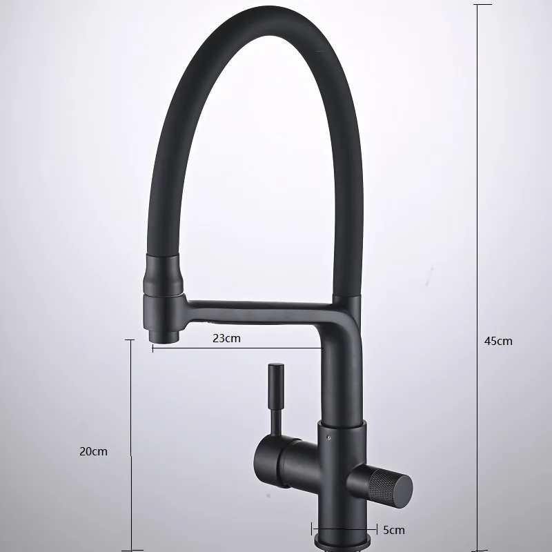 Кухонный смеситель с фильтрованной водой выдвижной кухонный кран на раковину