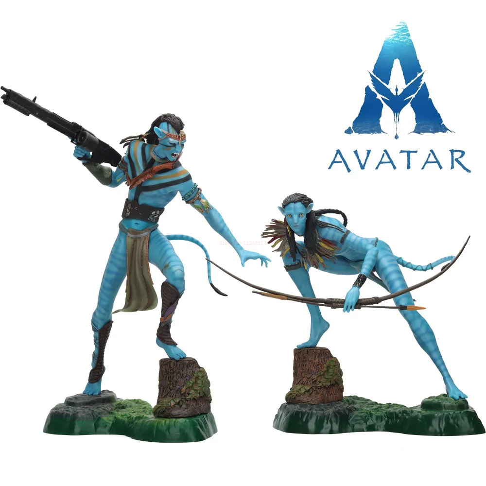 

Avatar The Way Of Water Jake Sully Na'Vi Figures Toys 40cm Large Statues Model Dolls Collectible Ornaments Gift For Friends