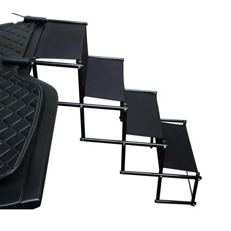 

Car Pet Steps Extra Wide Lightweight Pet Ramps Dog Steps For Cars And SUVs Large Dogs Stairs With Non-Slip Appearance For Trucks