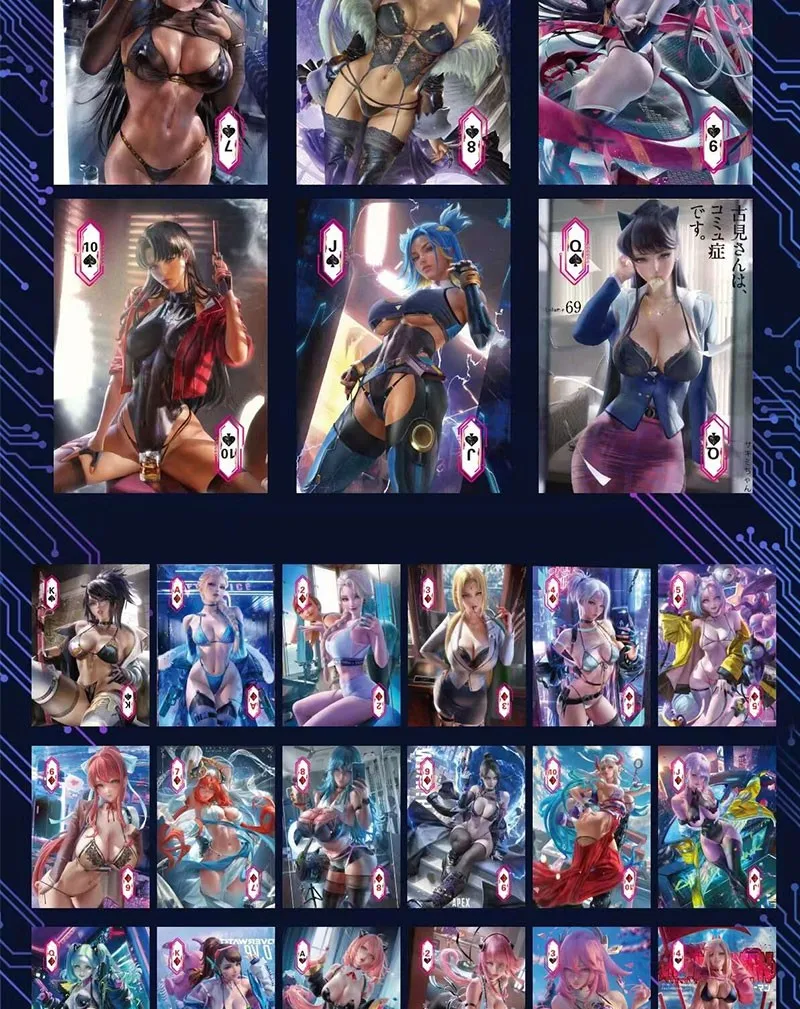 Новая история богини ДУ Линг Шао Nv карты Acg покер 2 бустер коробка Аниме Девушки