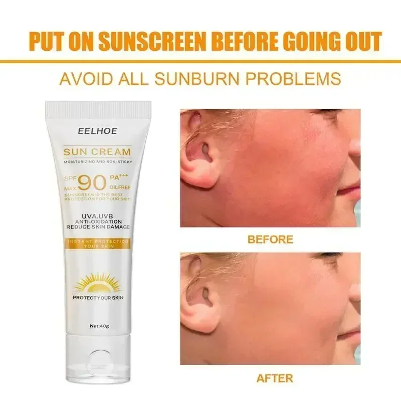HOT SALE Facial Sunscreen SunCream Sunblock Skin Protective Cream New Sun Bleaching Moisturizer Anti Aging Oil Cont