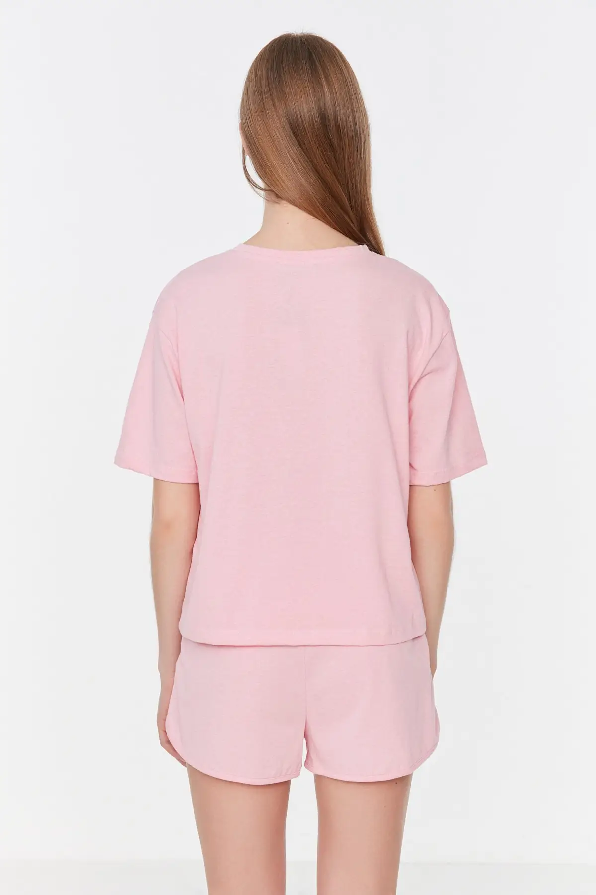 

Printed Knitted Pajamas Set THMSS22PT0516