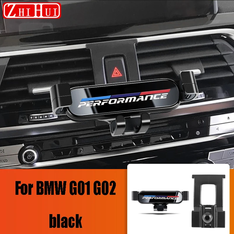 

Adjustable Car Phone Holder For BMW X3 F25 G01 X4 F26 G02 2018 2020 2021 Car Mount Interior Accessories