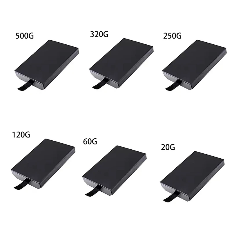 

320GB 250GB 60GB 120GB 20GB 500GB Hard Drive Disk for xbox 360 Slim Console W3JD