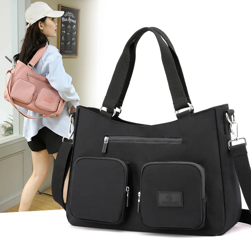

New Arrival Nylon Women Messenger Bags Casual Large Capacity Ladies Handbag Female Crossbody Shoulder Bags Waterproof