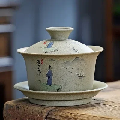

Керамический гайвань JINGDE TEA SET 130 мл