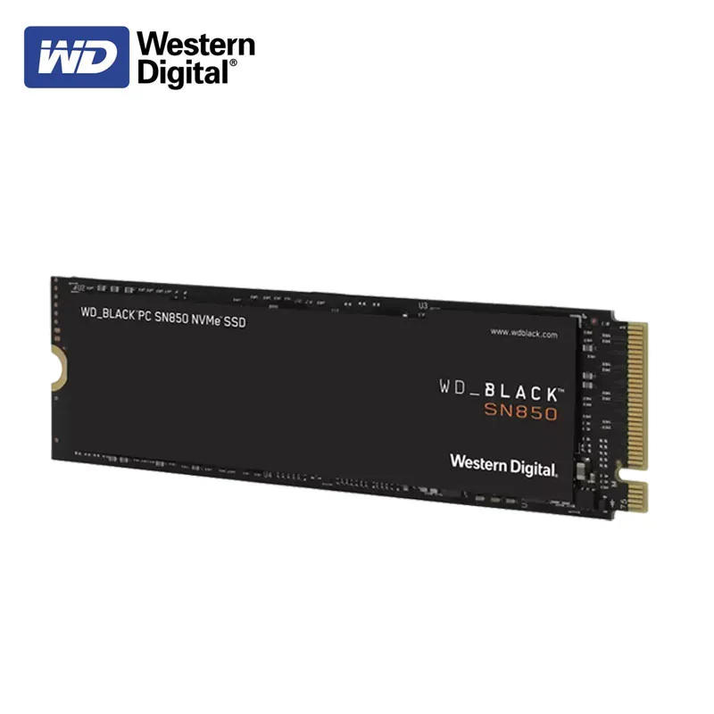 Встроенный твердотельный накопитель Western Digital WD_BLACK SN850 1 ТБ NVMe PCIe 4 0 Gen4 500 Гб SSD до 7000