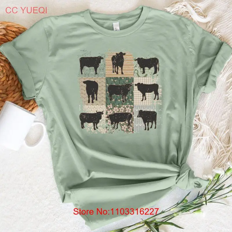 Ретро-коровая футболка