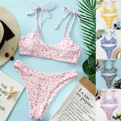 Women Diamond Decoration Bikini Set Push Up Swimsuit Beachwear Padded Swimwear Swimming Beachwear Women Bathing Suit Biquini